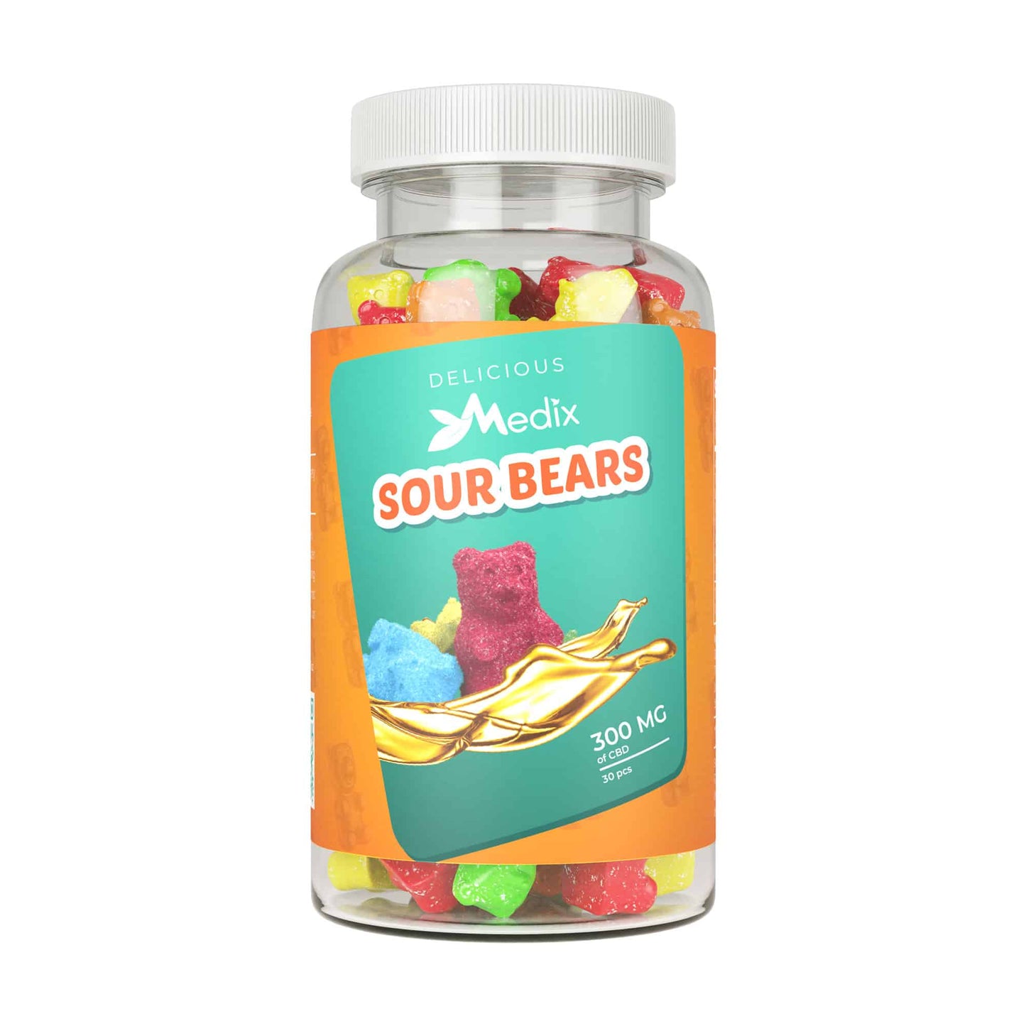 CBD Infused Sour Gummy Bears