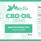 Medix CBD Oil - 100% Natural Flavor (100 MG)