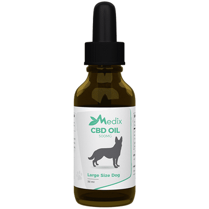 Medix CBD Oil for Large Dogs - Bacon Flavor (500 MG)