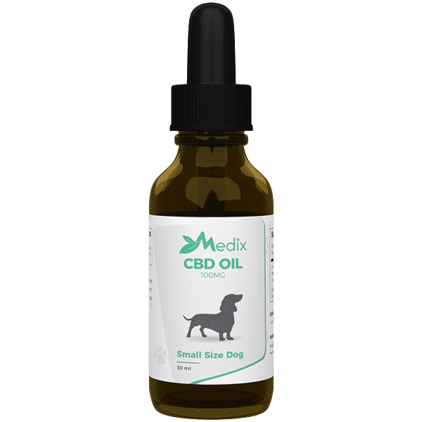 Medix CBD Oil for Small Dogs - Bacon Flavor (100 MG)
