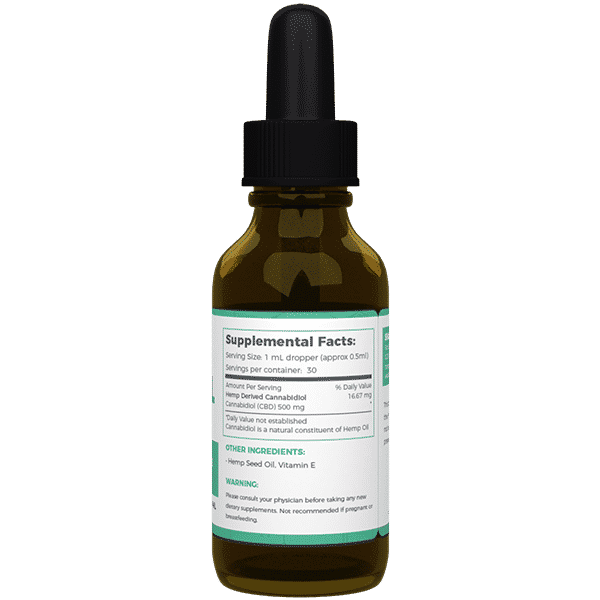 Medix CBD Oil - 100% Natural Flavor (500 MG)